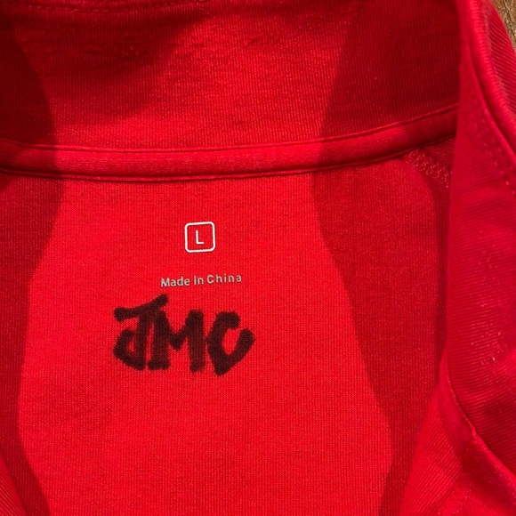 Apple Logo Beautiful Bright Red L/S Sweater. Great condition - Picture 3 of 8